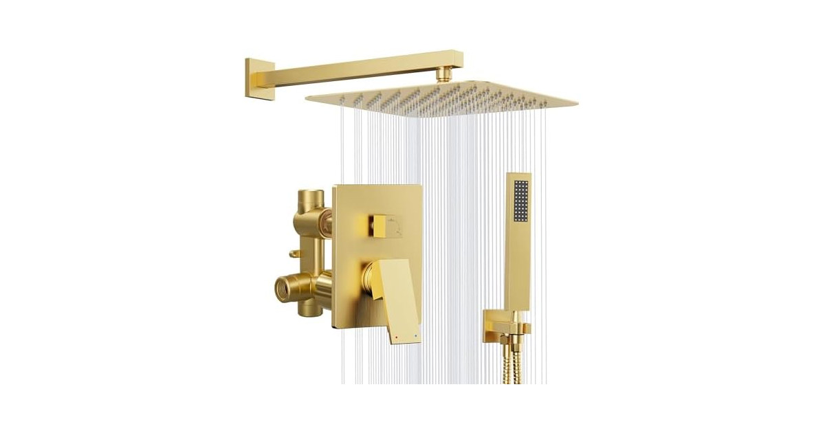Kurpot Shower System 10" Handheld Combo