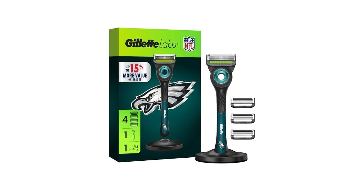 Gillette Labs Special NFL Eagles Edition Shaving R