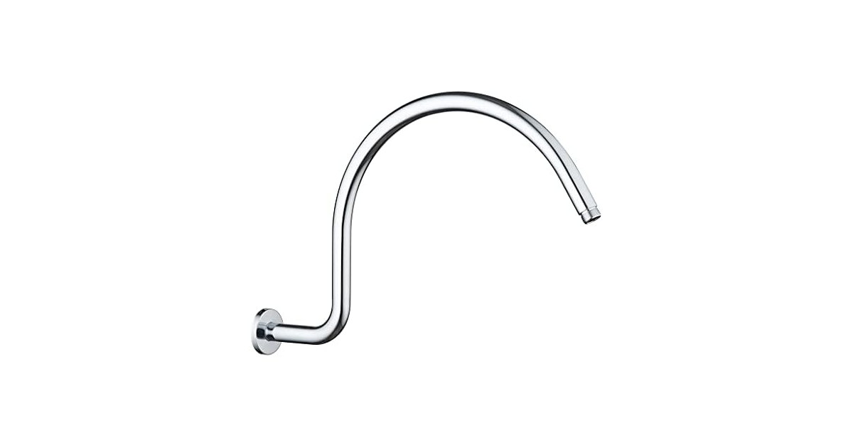 17" Stainless Steel Shower Arm Extension