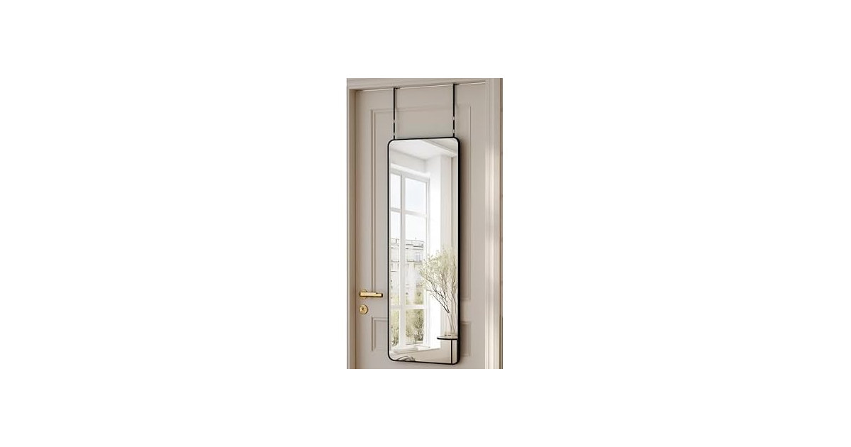48"x14" Rounded Full Length Over-The-Door