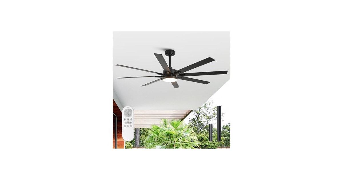 Parrot Uncle F8261BK110V Ceiling Fans