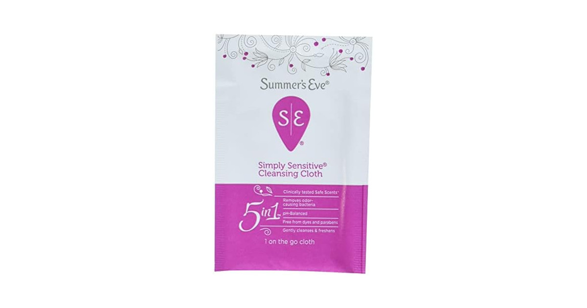 Summers Eve Sensitive Cloths 5ct