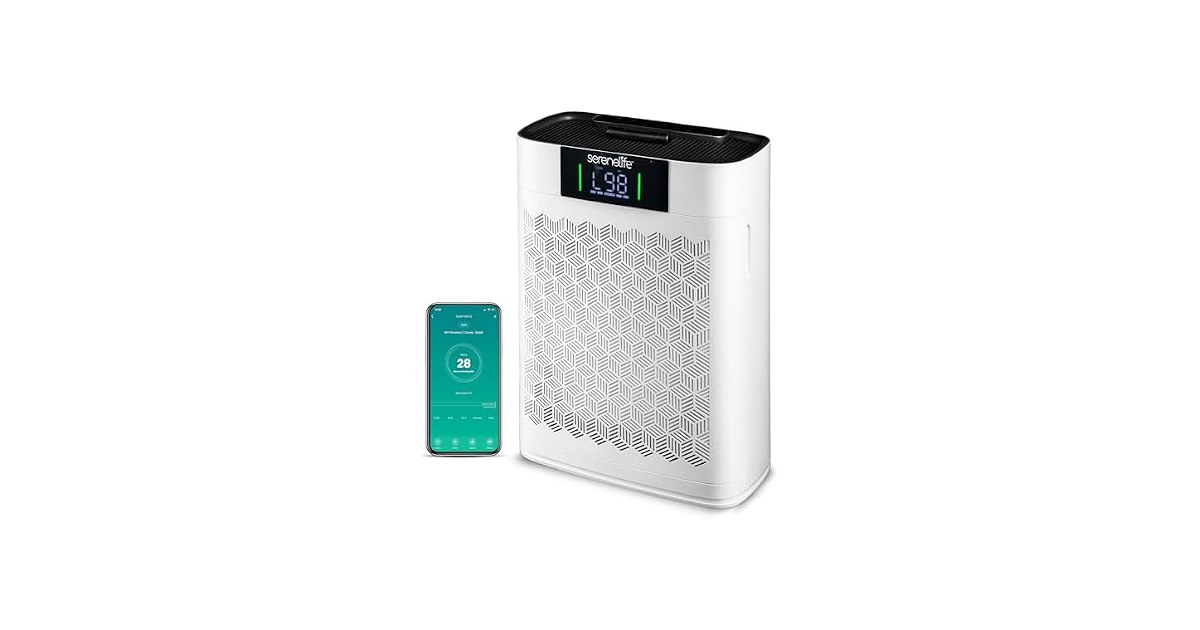 SereneLife WiFi Air Purifier for Home