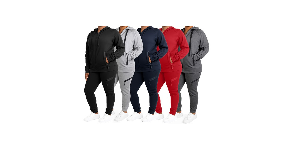 Women's Tech Fleece Hoodie & Jogger Set