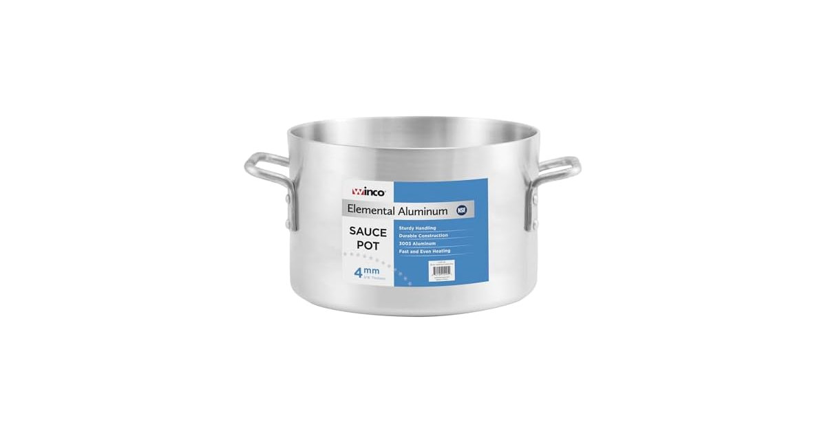 ASSP-20 - Elemental Aluminum Sauce Pot,