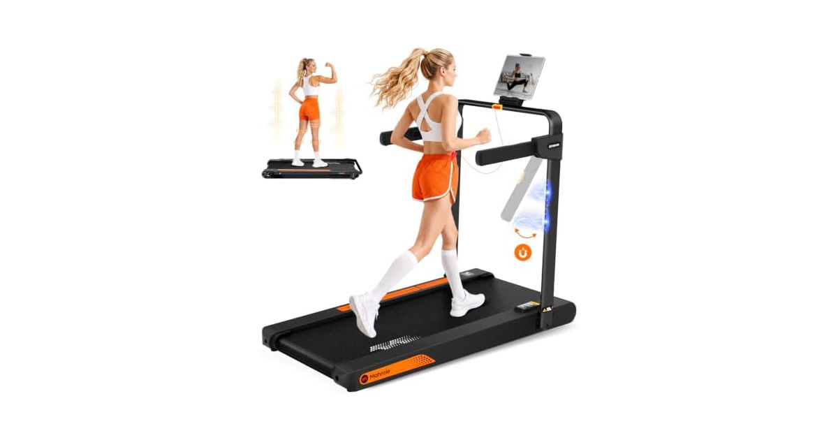 Mahrole Foldable Walking Pad Vibration