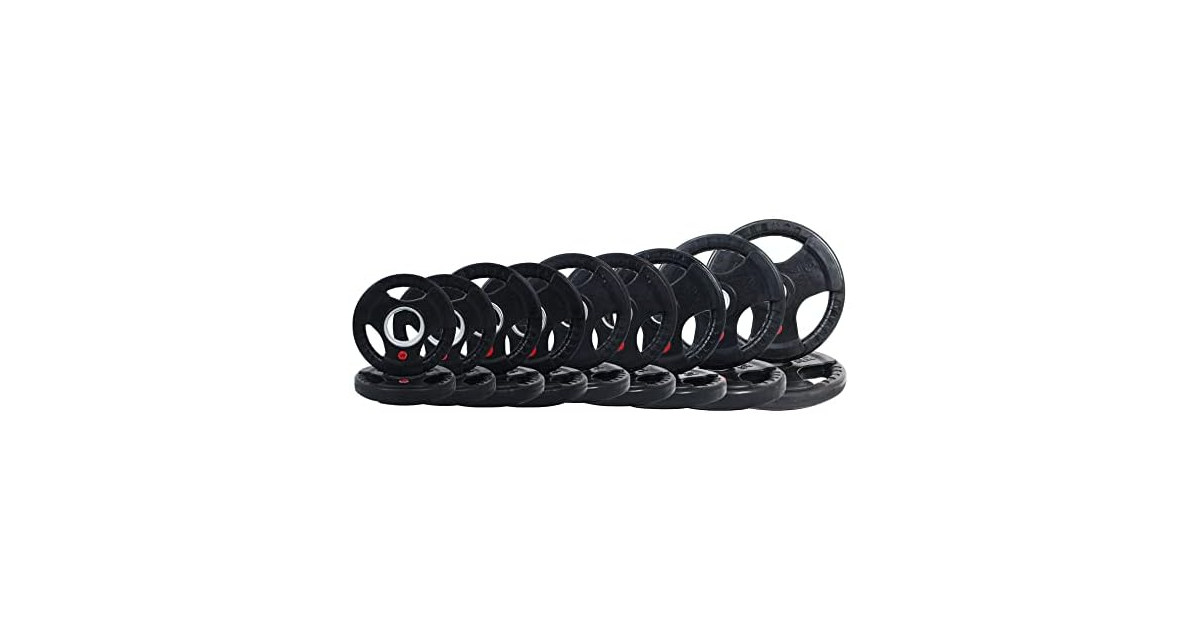 BalanceFrom Cast Iron Olympic 2-Inch Plate Weight Plate