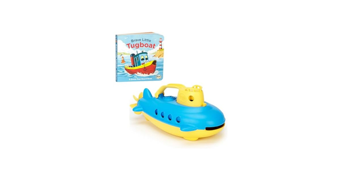 Submarine and Book Bundle – Bath Toy