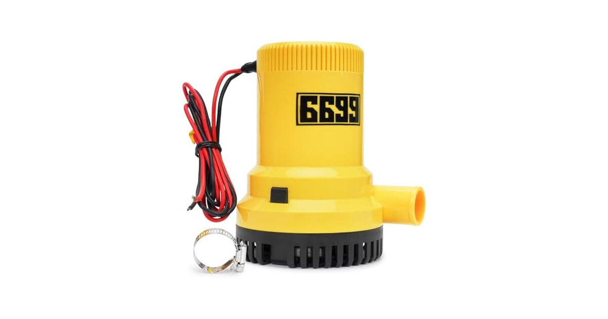 6699 Boat Bilge Pump 12V 2000GPH