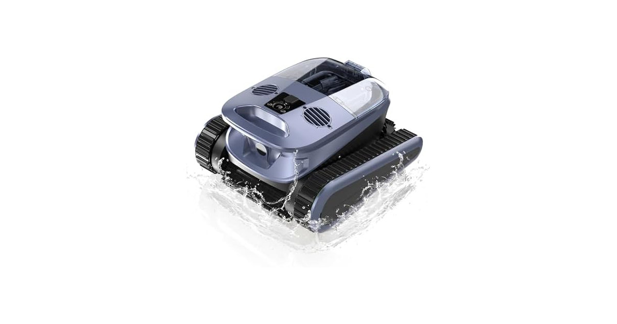 Cordless Robotic Pool Cleaner, 180-Min