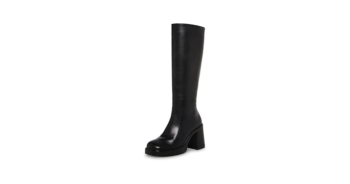 SOVANYOU Platform Knee High Boots