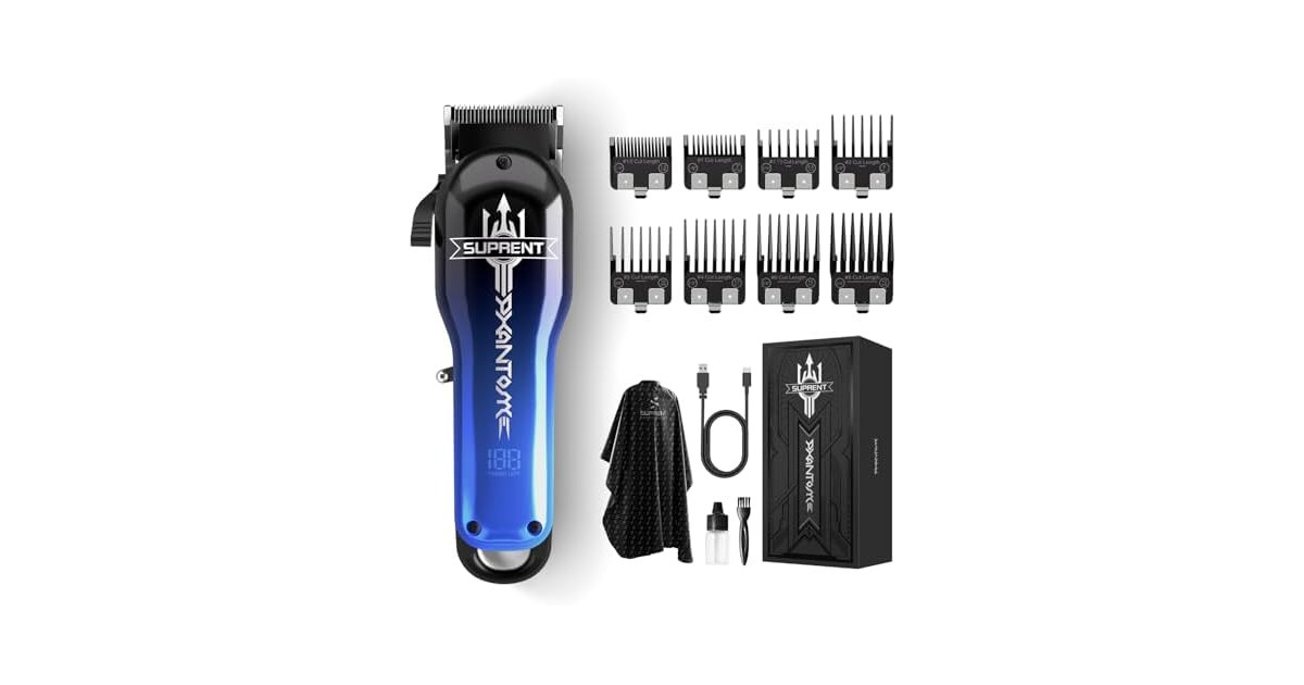 Cordless Hair Clippers 7000 RPM Type-C