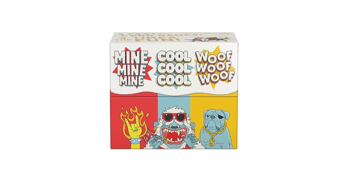 Spin Master Games Family Card Games Pack: