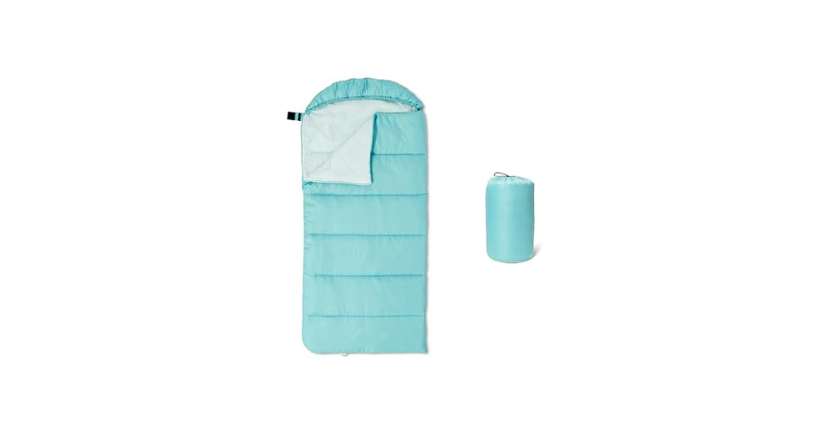 Amazon Basics Sleeping Bags Aqua
