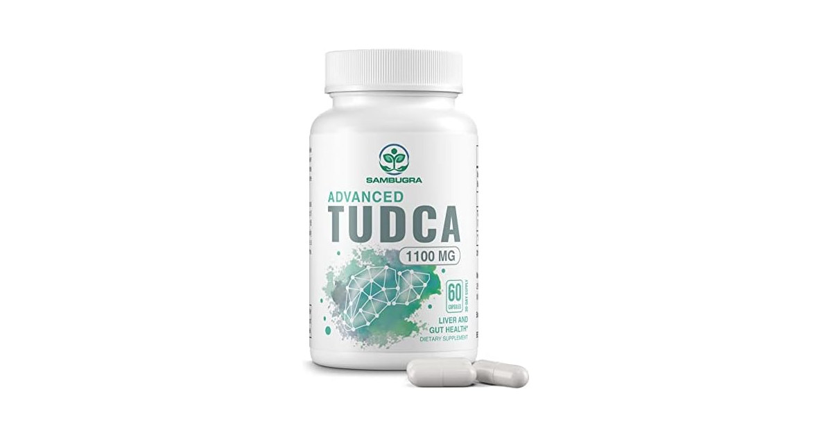Sambugra TUDCA Liver Supplements 1100mg