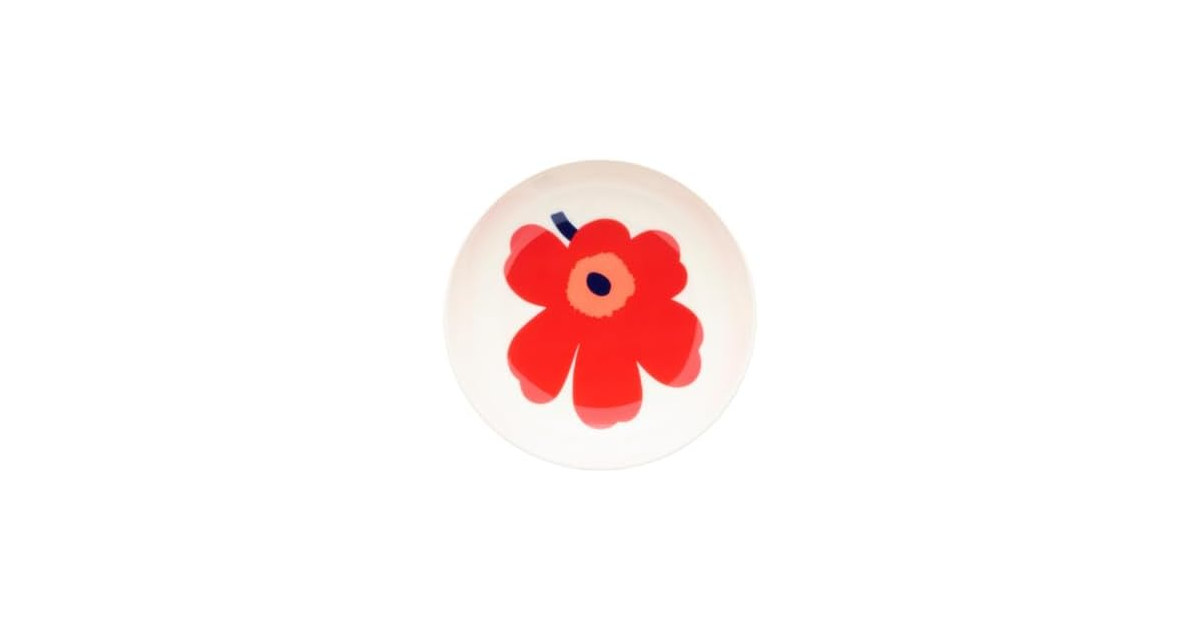 MARIMEKKO Oiva Unikko Deep Dinner Plate