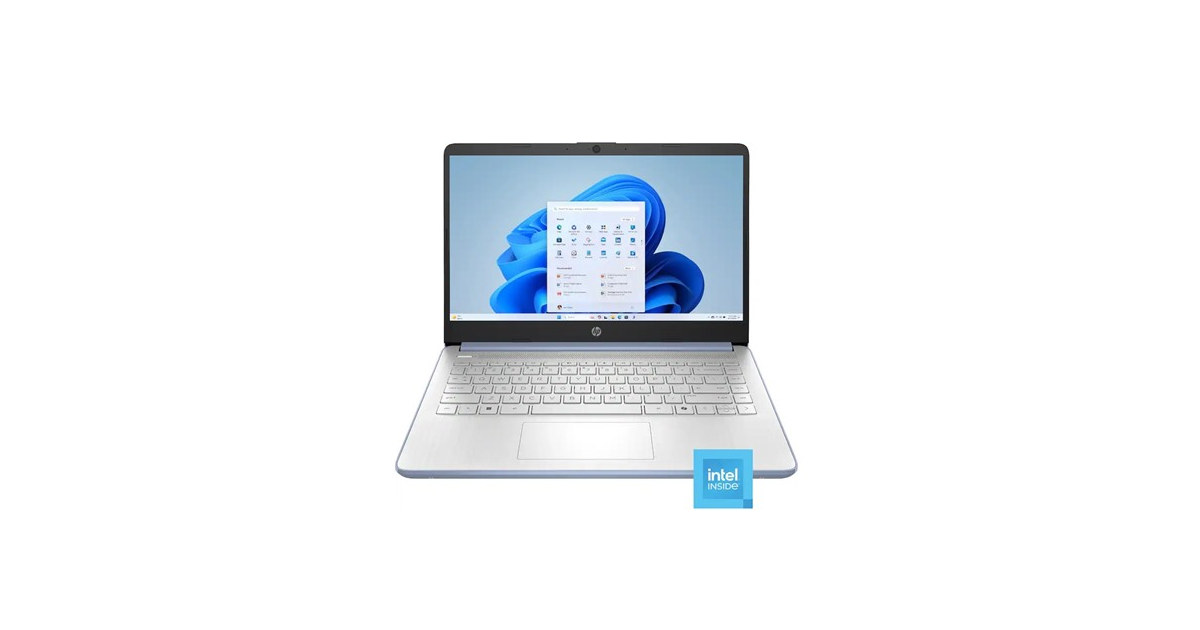 HP 14" N150 4GB 128GB UFS Sky Blue Win11 Laptop