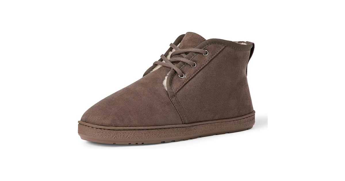 Amazon Essentials Men Sherpa Lined Chukka Boots