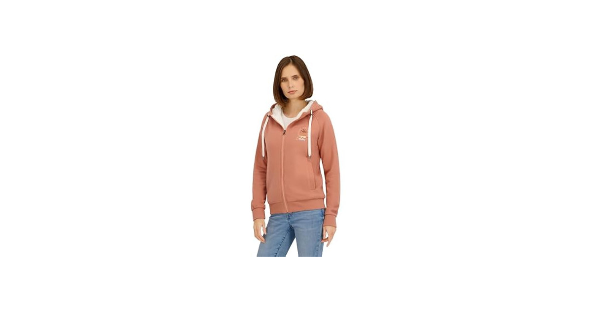 Billabong Women Full Zip Sherpa Lined Jacket