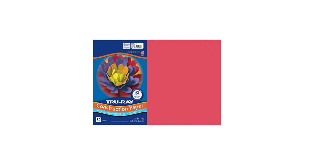 Tru-Ray® Heavyweight Construction Paper,