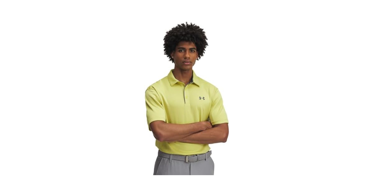 Under Armour Men's Tech Polo, Yellow