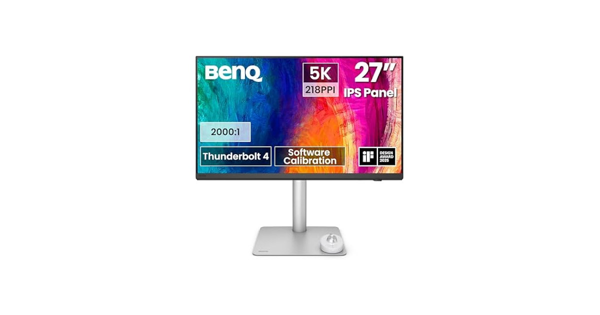 BenQ PD2730S 27" IPS 5K UHD (5120 x 2880) Designer Monitor