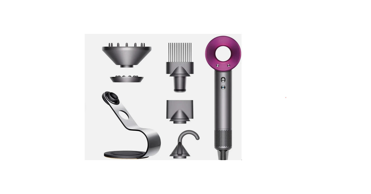 Dyson Supersonic Hair Dryer, STAND & ATTACHMENTS