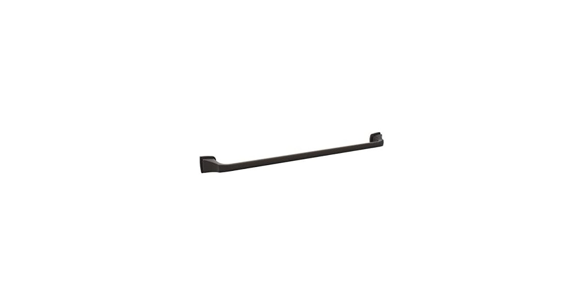 Amerock Oil Rubbed Bronze Towel Bar | 24 inch
