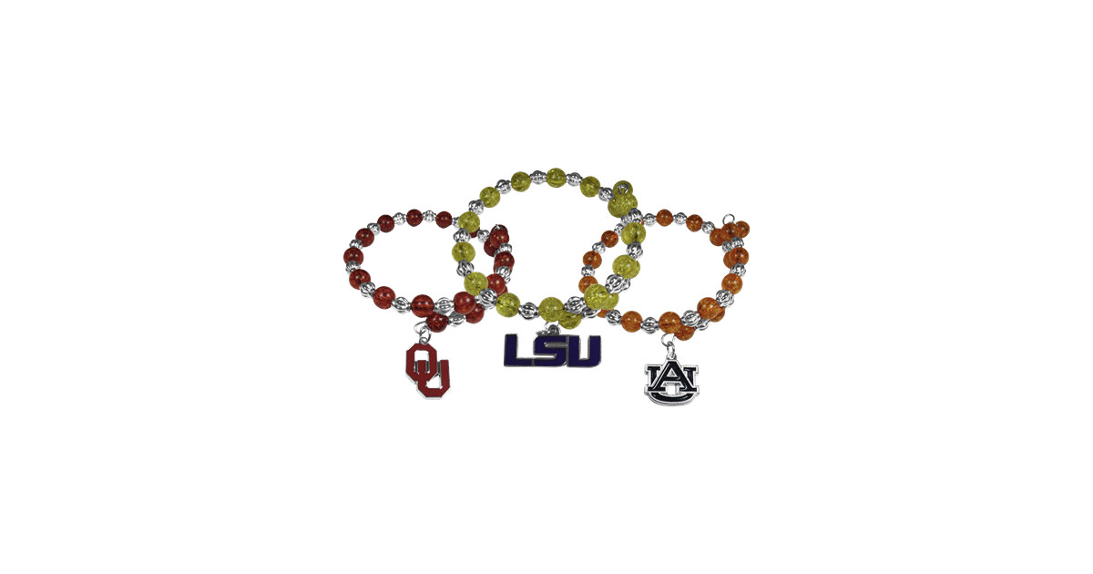 NCAA Snowflake Bracelet