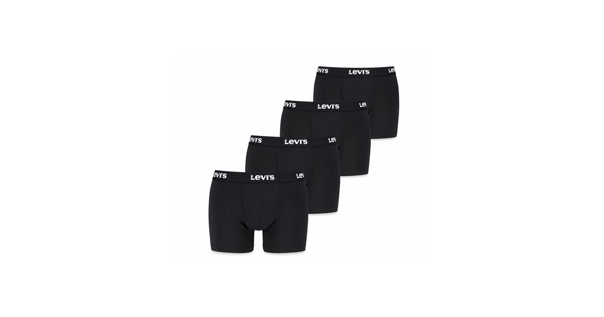 Levi's Mens Solid Basic Boxer Briefs