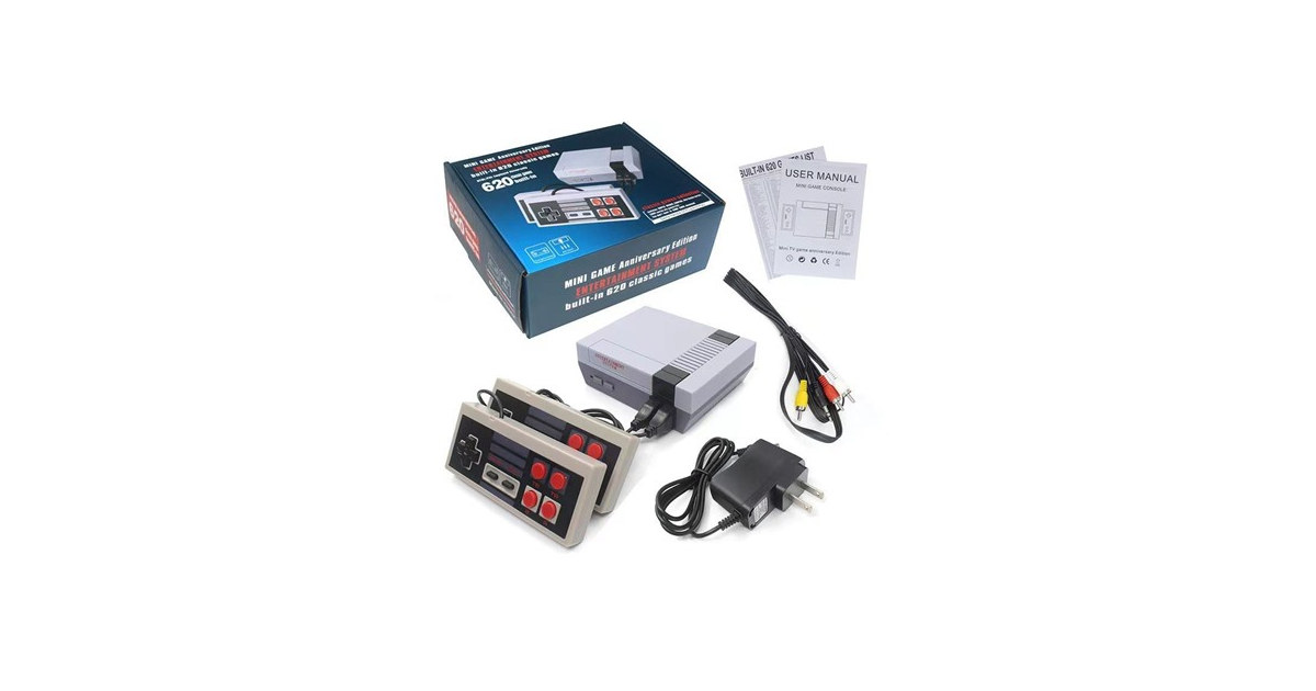 Retro Gaming Console with 620 Games