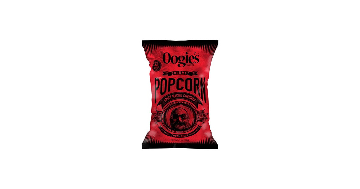 20ct Oogie's Spicy Nacho Popcorn