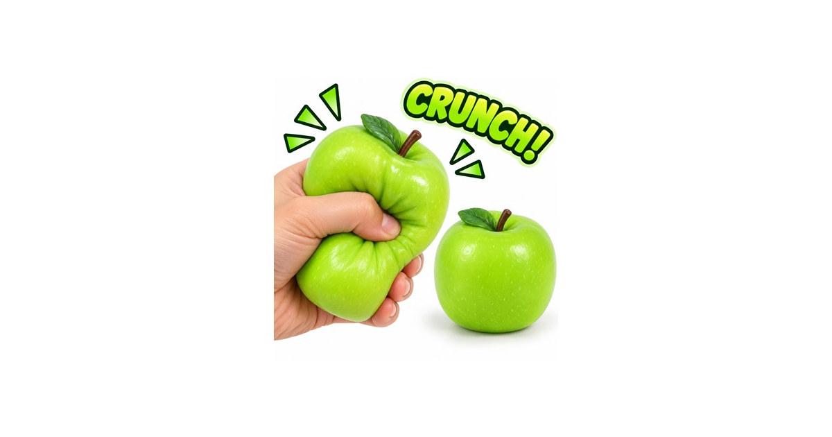 Green Apple Crunch Squishy 2Pk