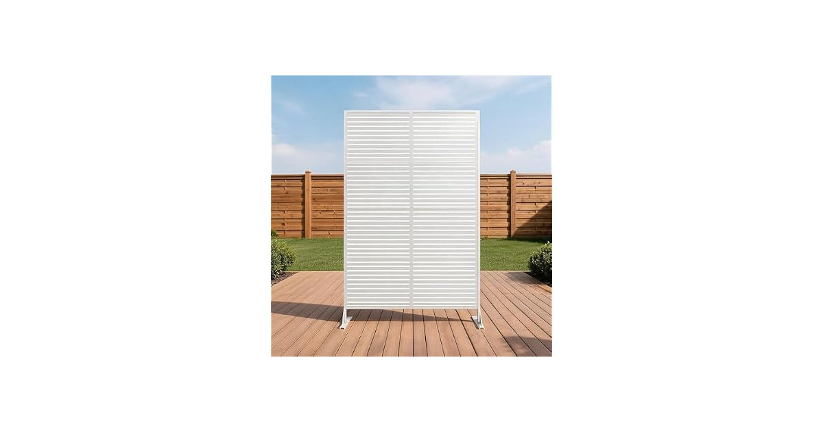 OUTLANE Metal Privacy Screen 72"X47"