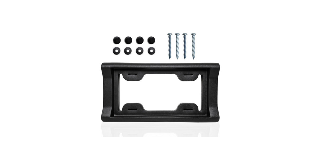 Zone Tech GA0092 License Plate Bumper Guard