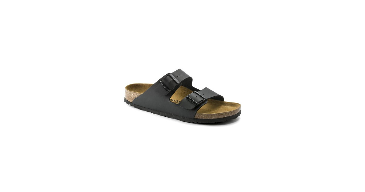 Birkenstock Unisex Arizona Sandal Birko-Flor Black (Open Box)