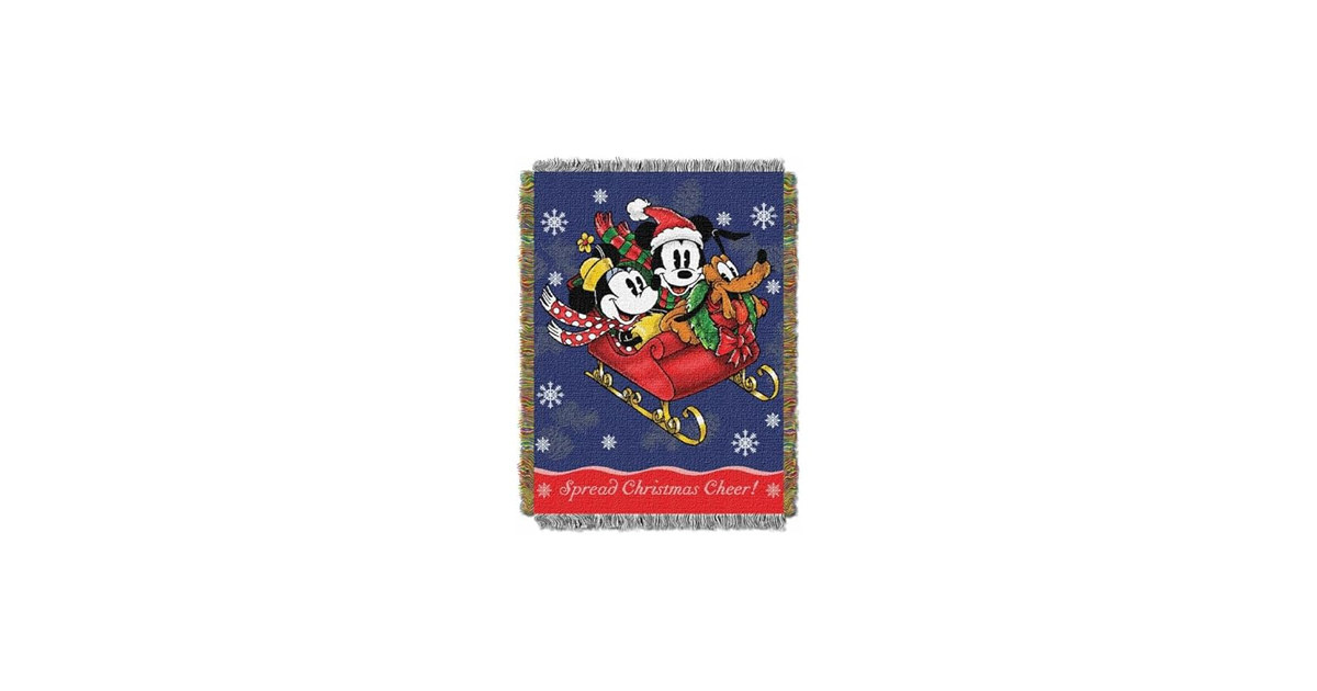 Disney Mickey Mouse Tapestry Blanket