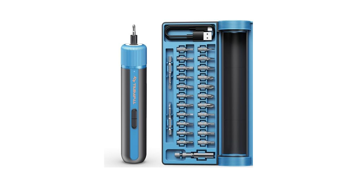 TILSWALL W122 10N.m Electric Screwdriver Blue