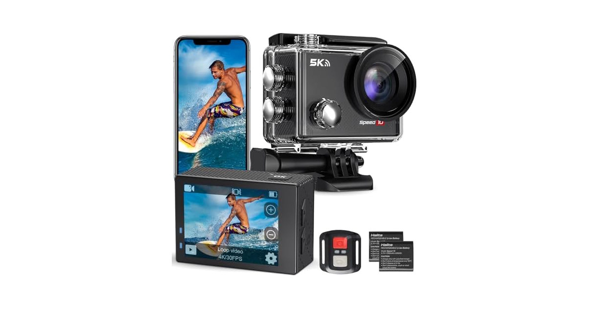 Hiicam 4K Action Camera Waterproof