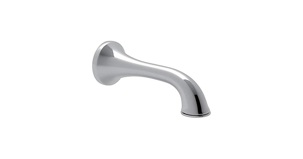 ROHL C2503APC 7" Wall Mount Tub Spout