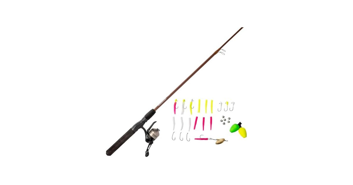 Zebco 30-piece Trout Magnet Tackle Kit
