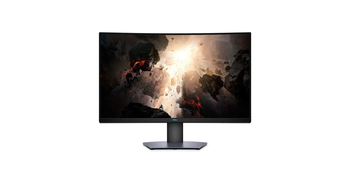Dell 32 Inch LED Curved QHD FreeSync Monitor with HDR (Open Box)