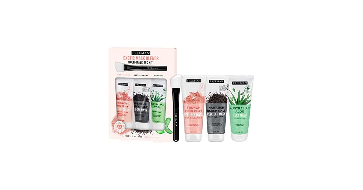 Freeman Exotic Blends Facial Mask 4 Piec