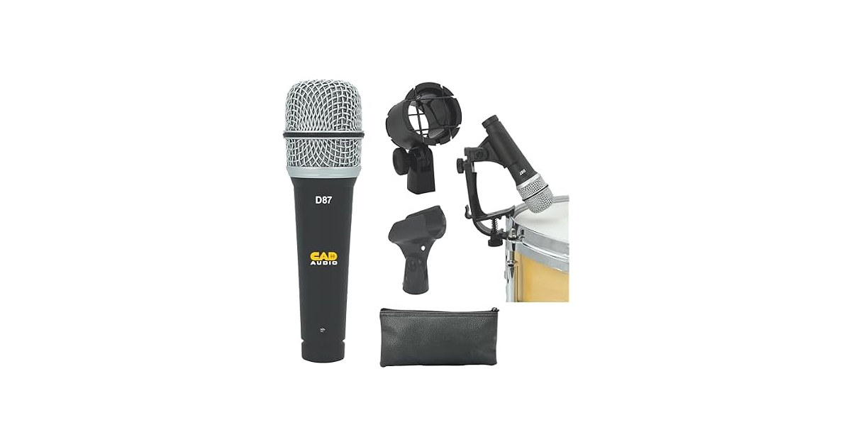 CAD Audio D87 Dynamic Instrument Mic