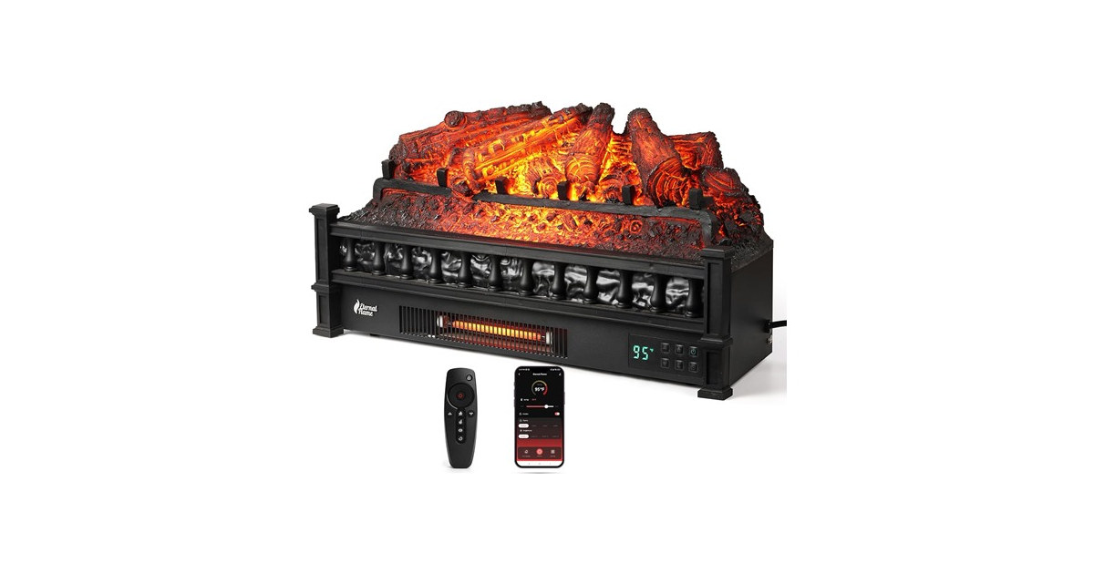 TURBRO Eternal Flame 26" Smart Fireplace