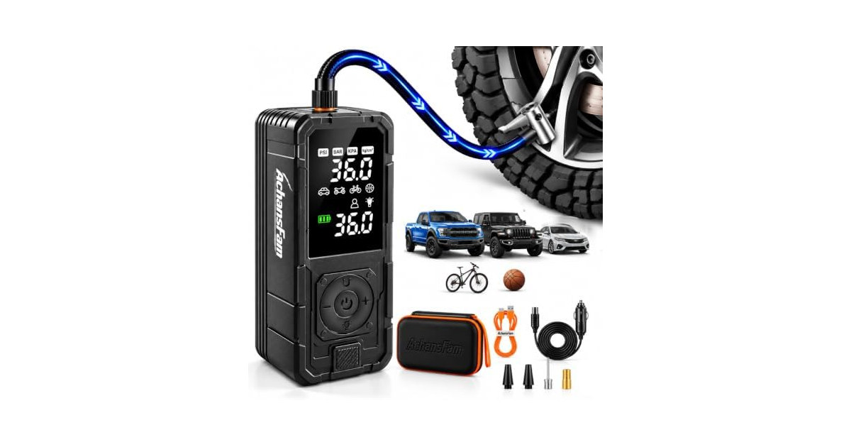 Achansfam P10 Tire Inflator Compressor
