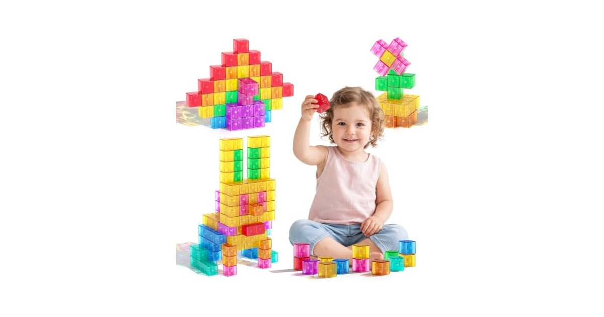 Asago Magnetic Blocks 40PCS 1.34" Large