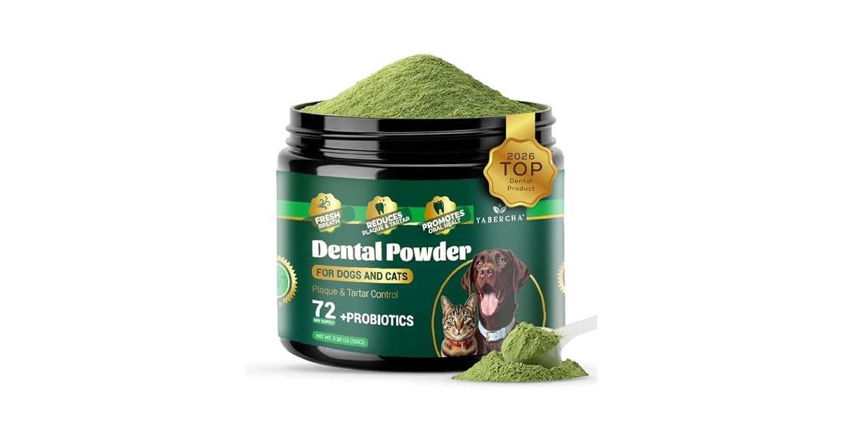 Yabercha Dogbiotics Dog Dental Powder