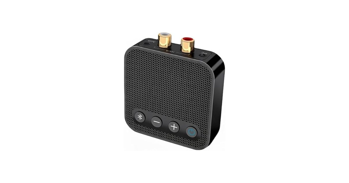 ELEVENKR Bluetooth to RCA Adapter for Stereo