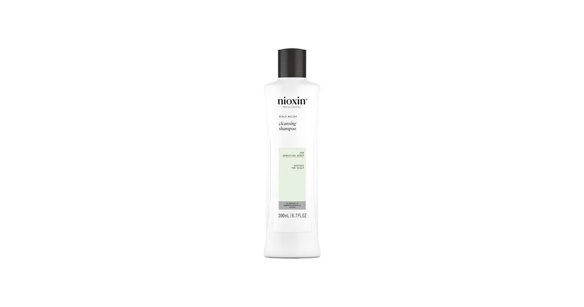 Nioxin Scalp Relief Cleanser Shampoo, 6.7 oz